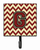 Letter Chevron Maroon and Gold Leash or Key Holder - 638508310149