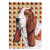 Fall Leaves with Dog Portrait Flag Garden Size - 705332063128