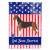 Dog Print American Flag Garden Size - 638508984074