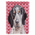 Hearts Love and Valentine's Day Dog Portrait Flag Garden Size - 615872809264