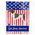 Dog Print American Flag Garden Size - 638508984098