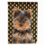 Candy Corn Halloween Dog Portrait Flag Garden Size - 615872864546