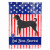 Dog Print American Flag Garden Size - 638508984142