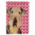 Hearts Love and Valentine's Day Dog Portrait Flag Garden Size - 705332063654