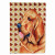 Dog Fall Leaves Portrait Flag Garden Size - 705332066075