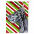 Candy Cane Holiday Christmas Dog Flag Garden Size - 638508065223