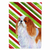 Candy Cane Holiday Christmas Dog Flag Garden Size - 705332068840