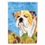 Dog in Summer Flowers Flag Garden Size - 705332047234