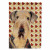 Fall Leaves with Dog Portrait Flag Garden Size - 705332063135