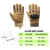 Tactical Military Airsoft Gloves for Outdoor Sports, Paintball, and Motorcycling with Touchscreen Fingertip Capability - 850049230056