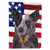 USA American Flag with Dog Flag Garden Size - 705332047685
