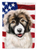 American Flag with Dog Artwork Flag Garden Size - 194030222478