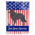 Dog Print American Flag Garden Size - 638508984272