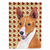 Fall Leaves with Dog Portrait Flag Garden Size - 705332063272