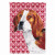 Hearts Love and Valentine's Day Dog Portrait Flag Garden Size - 705332063692