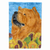 Dog in Summer Flowers Flag Garden Size - 705332049368