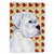 Fall Leaves with Dog Portrait Flag Garden Size - 705332064019