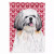 Hearts Love and Valentine's Day Dog Portrait Flag Garden Size - 705332063555