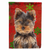 Red and Green Snowflakes Holiday Christmas Dog Flag Garden Size - 615872864263