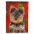 Red and Green Snowflakes Holiday Christmas Dog Flag Garden Size - 615872864263