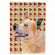 Dog Fall Leaves Portrait Flag Garden Size - 705332065931