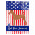 Dog Print American Flag Garden Size - 638508984029