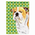 St. Patrick's Day Shamrock Dog Portrait Flag Garden Size - 705332062756