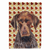 Fall Leaves with Dog Portrait Flag Garden Size - 705332063357