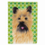 St. Patrick's Day Shamrock Dog Portrait Flag Garden Size - 705332062763