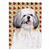 Fall Leaves with Dog Portrait Flag Garden Size - 705332063234
