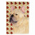 Fall Leaves with Dog Portrait Flag Garden Size - 705332064255