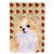 Fall Leaves with Dog Portrait Flag Garden Size - 705332064378