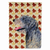 Fall Leaves with Dog Portrait Flag Garden Size - 705332064040