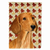 Fall Leaves with Dog Portrait Flag Garden Size - 705332064231
