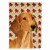 Fall Leaves with Dog Portrait Flag Garden Size - 705332064231