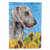 Dog in Summer Flowers Flag Garden Size - 705332047395