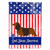 Dog Print American Flag Garden Size - 638508984135