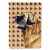 Dog Fall Leaves Portrait Flag Garden Size - 705332066242