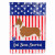 Dog Print American Flag Garden Size - 638508984463