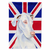 Dog with English Union Jack British Flag Garden Size Flag - 615872824939