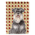 Fall Leaves with Dog Portrait Flag Garden Size - 615872864447