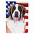 USA American Flag with Dog Flag Garden Size - 705332046862
