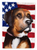 American Flag with Dog Artwork Flag Garden Size - 194030221839