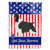 Dog Print American Flag Garden Size - 638508983992