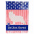 Dog Print American Flag Garden Size - 638508984180