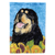 Dog in Summer Flowers Flag Garden Size - 705332049467