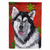 Red and Green Snowflakes Holiday Christmas Dog Flag Garden Size - 615872834310