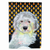 Candy Corn Halloween Dog Portrait Flag Garden Size - 705332062572