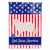 Dog Print American Flag Garden Size - 638508984319