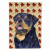 Fall Leaves with Dog Portrait Flag Garden Size - 705332063869